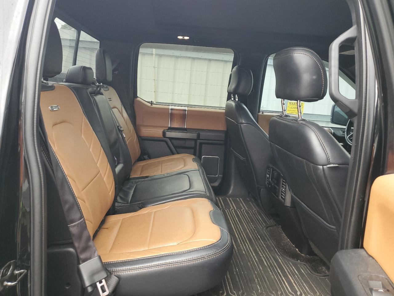 2017 Ford F-150 VIN 1FTEW1EG9HFC11948 Copart auction photo, top/roof damage thumbnail 10