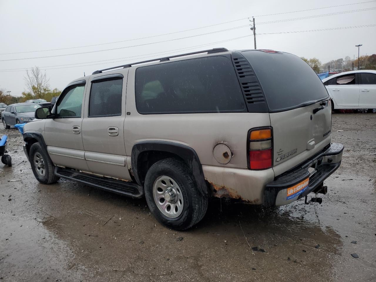 2004 Chevrolet Suburban VIN 1GNFK16Z74J100054 Copart auction photo, front end / rear end damage thumbnail 2