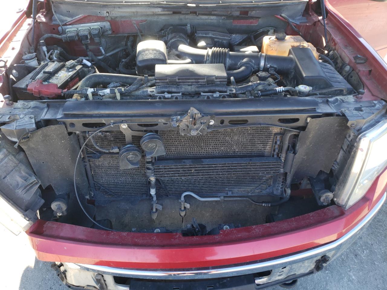 2009 Ford F-150 VIN 1FTPW14V59FB00467 Copart auction photo, front end / hail damage thumbnail 12