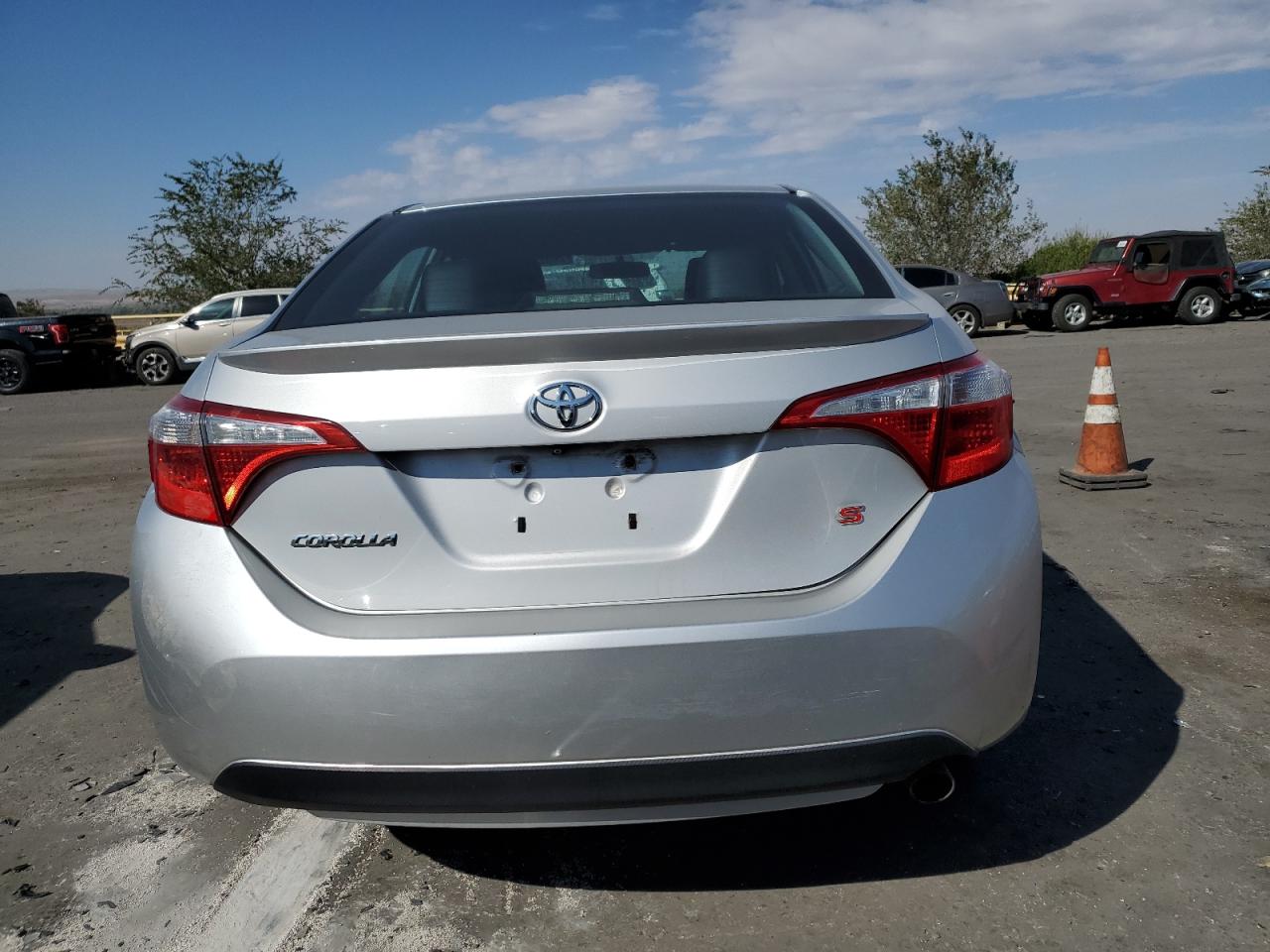 2014 Toyota Corolla VIN 2T1BURHE0EC146753 Copart auction photo, front end damage thumbnail 6