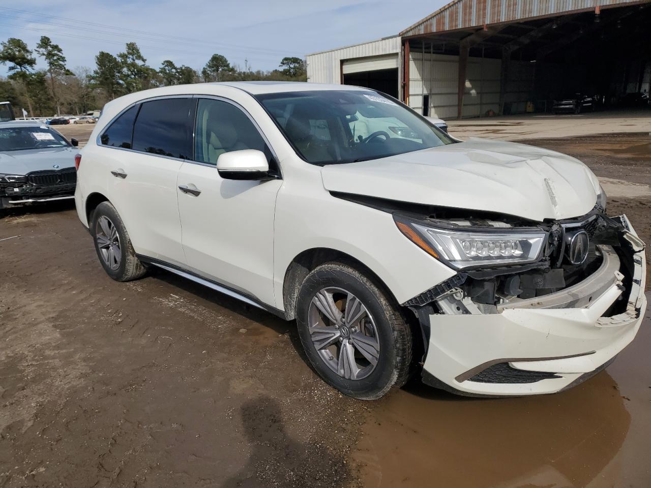 2019 Acura MDX VIN 5J8YD3H39KL003344 Copart auction photo, front end damage thumbnail 4