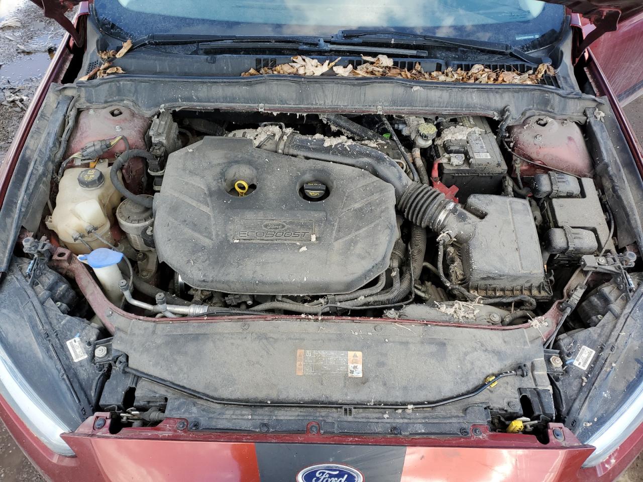 2014 Ford Fusion VIN 3FA6P0H96ER135246 Copart auction photo, front end damage thumbnail 11