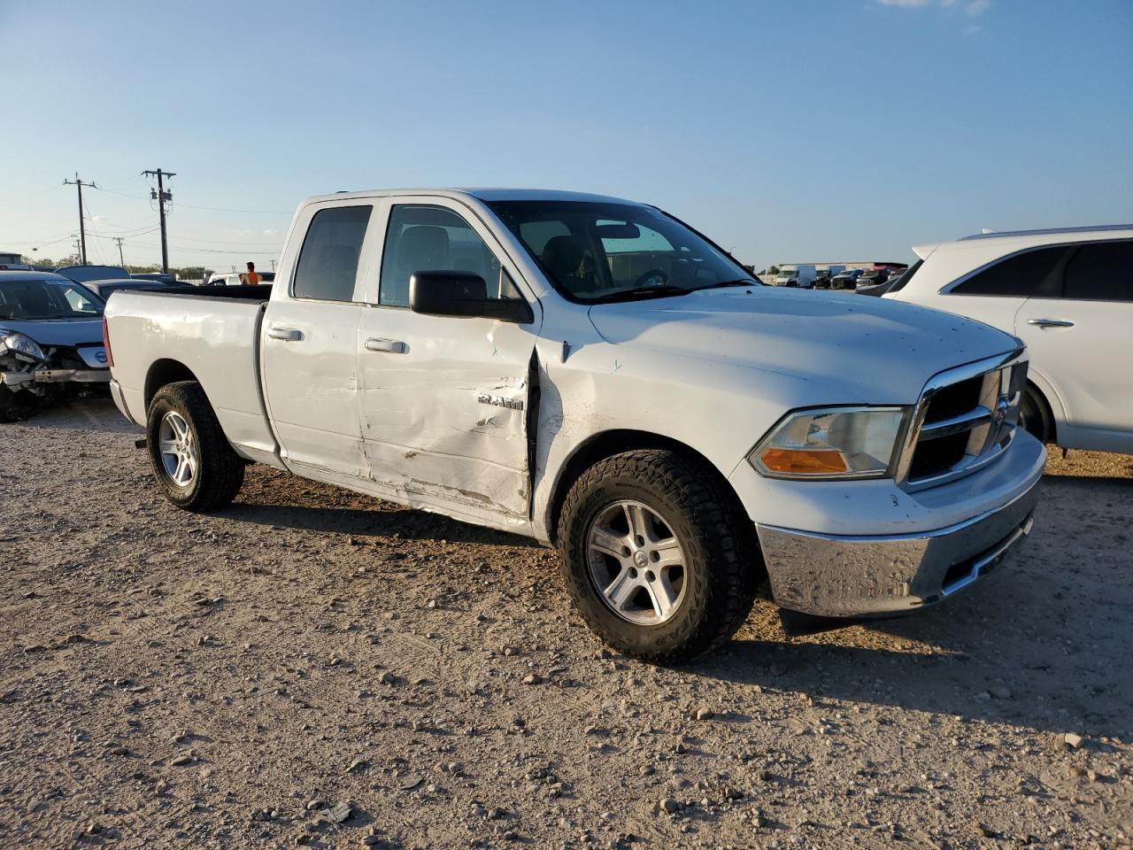 2010 Dodge RAM VIN 1D7RB1GK2AS196274 Copart auction photo, all over damage thumbnail 4