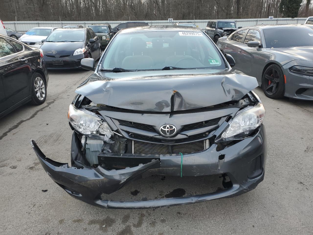 2012 Toyota Corolla VIN 2T1BU4EE6CC825852 Copart auction photo, front end damage thumbnail 5