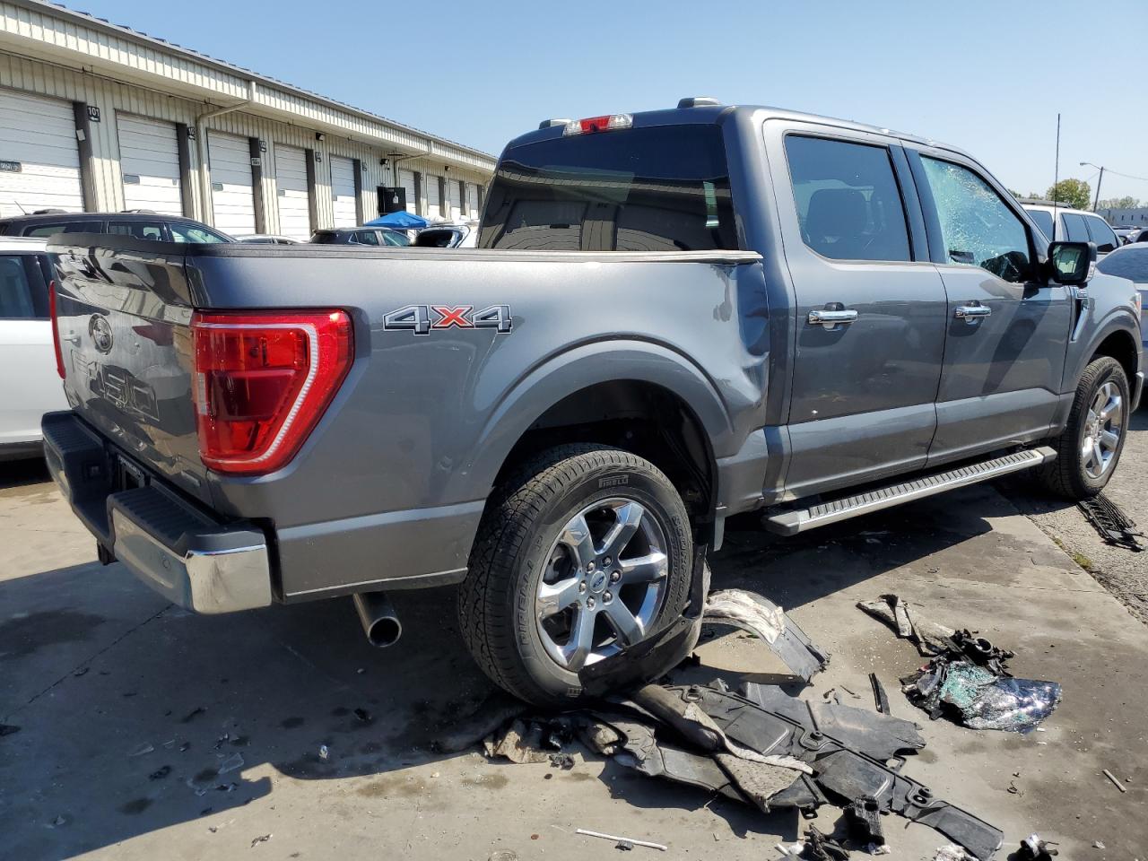 2022 Ford F-150 VIN 1FTFW1E85NKD96354 Copart auction photo, all over damage thumbnail 3
