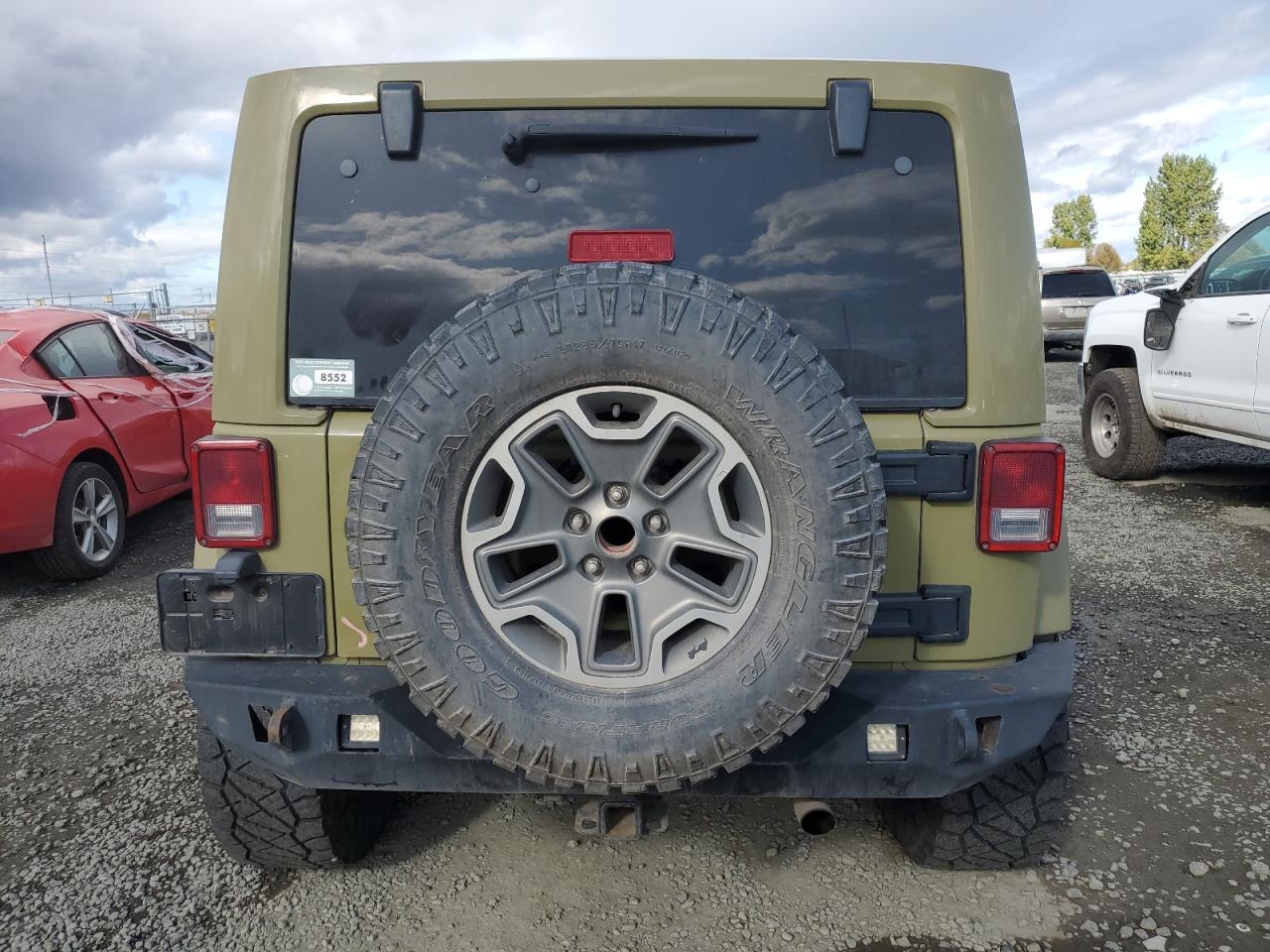 2013 Jeep Wrangler VIN 1C4HJWFG4DL549065 Copart auction photo, front end damage thumbnail 6