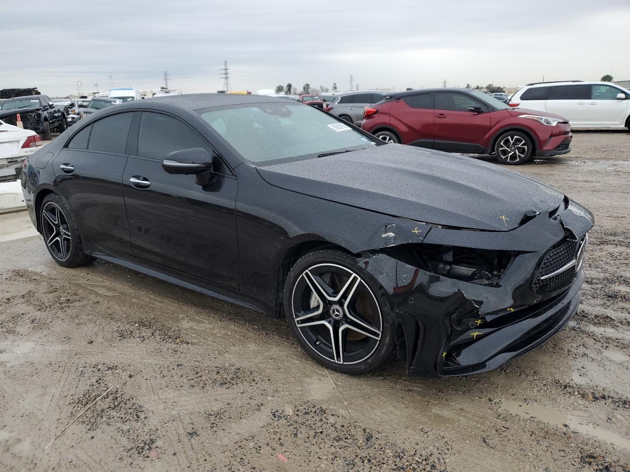 2023 Mercedes-Benz CLC-klasse VIN W1K2J5KB4PA118662 Copart auction photo, front end / minor dent/scratches damage thumbnail 4