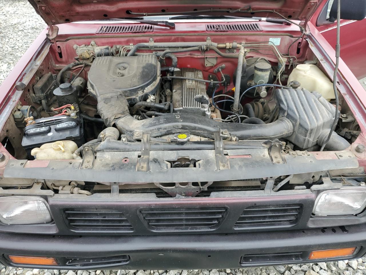 1993 Nissan Navara (Frontier) VIN 1N6SD11SXPC411043 Copart auction photo, rear end damage thumbnail 11