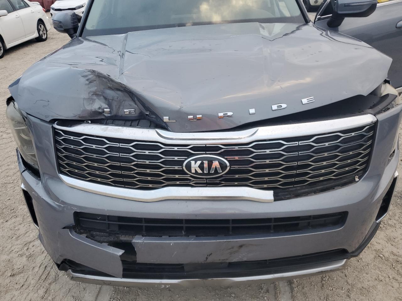 2020 KIA Telluride VIN 5XYP34HC8LG011418 Copart auction photo, front end damage thumbnail 13