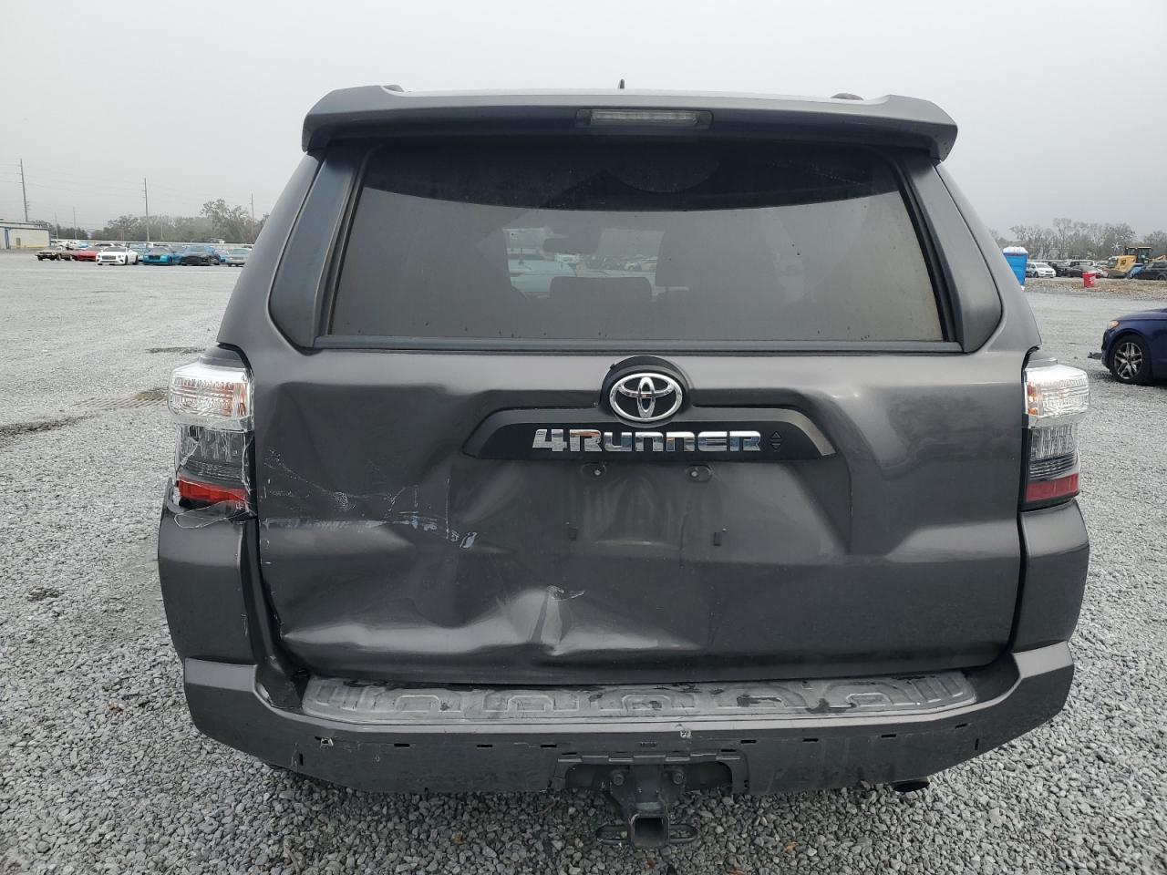 2020 Toyota 4Runner VIN JTEBU5JR9L5741841 Copart auction photo, front end / rear end damage thumbnail 6