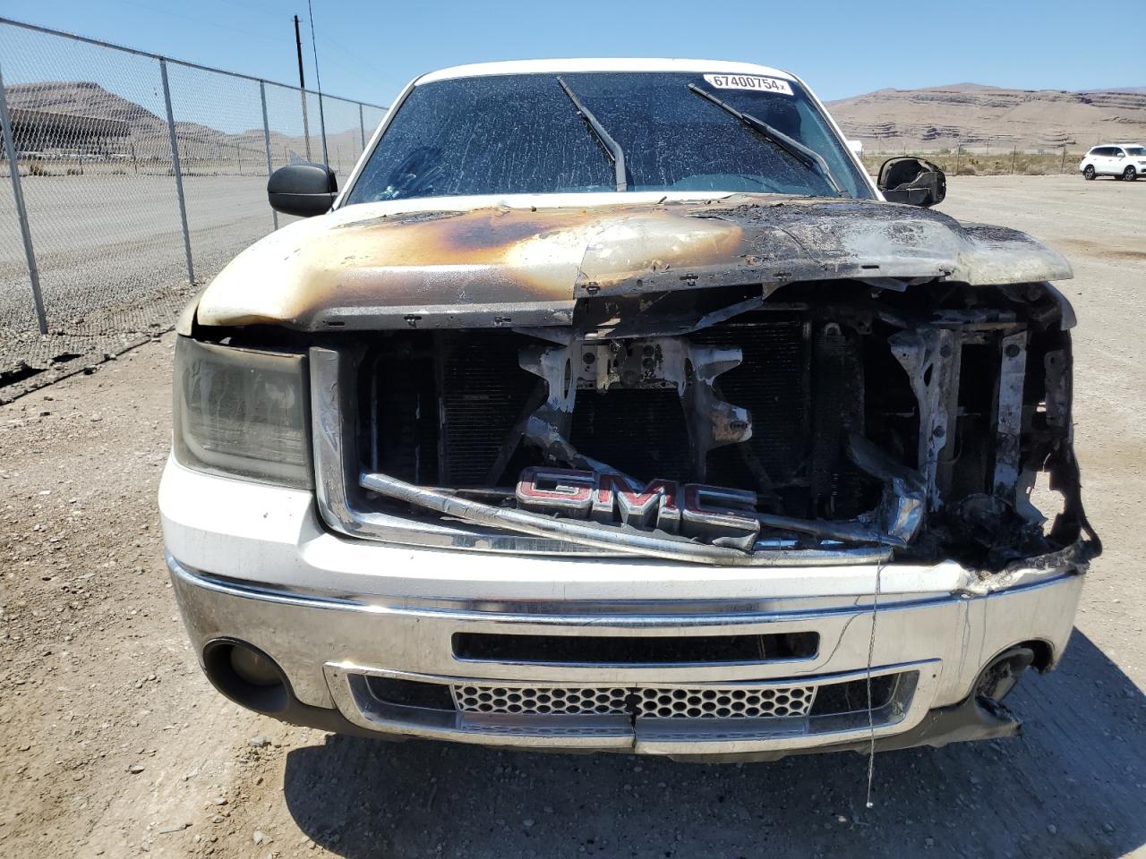 2011 GMC Sierra VIN 1GTN1TEX3BZ249546 Copart auction photo, burn - engine damage thumbnail 5