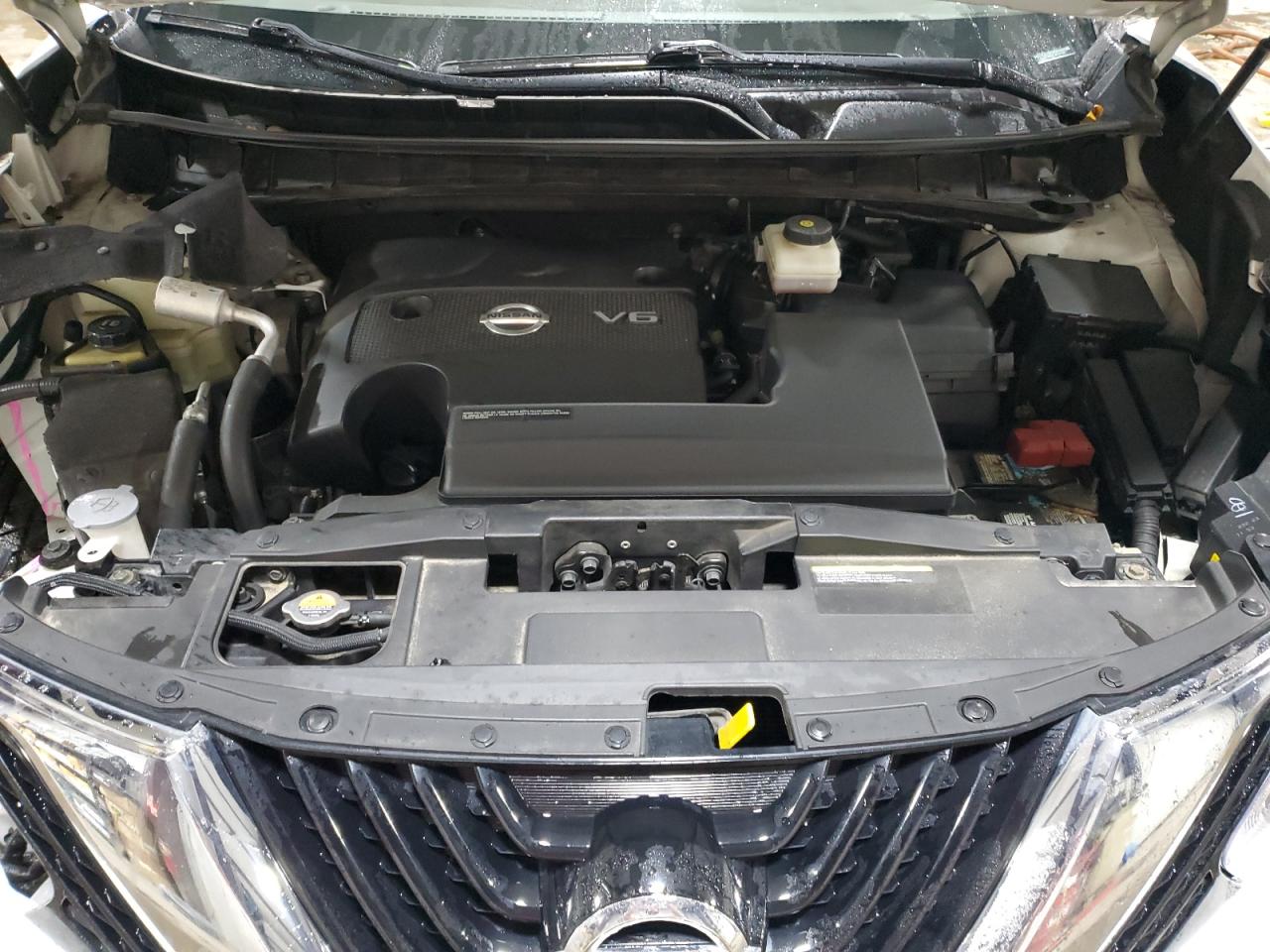 2018 Nissan Murano VIN 5N1AZ2MH1JN133159 Copart auction photo, front end / side damage thumbnail 12