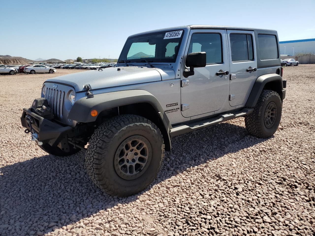 2014 Jeep Wrangler VIN 1C4BJWDG2EL202425