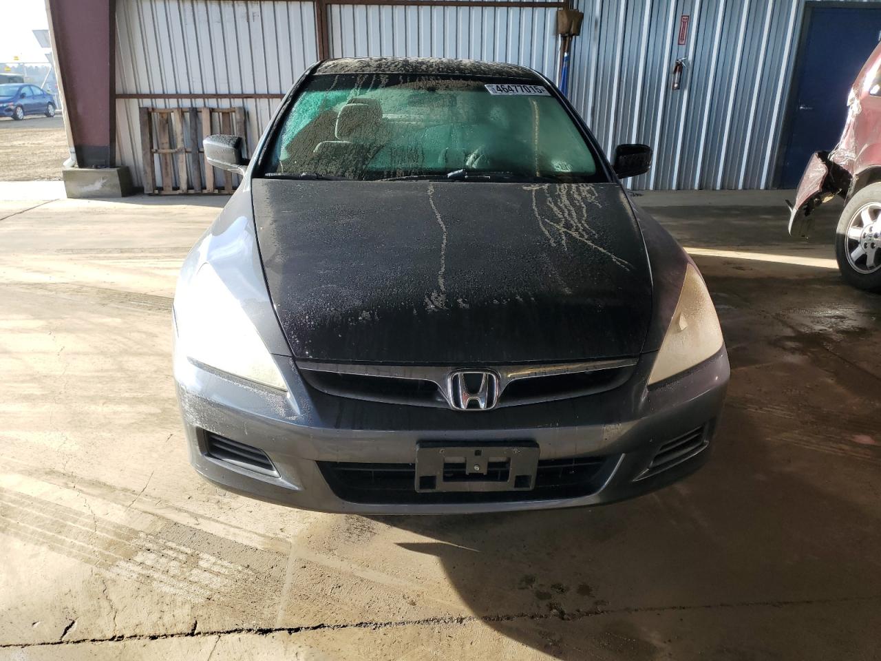 2007 Honda Accord VIN 1HGCM56487A203720 Copart auction photo, side / rear end damage thumbnail 5