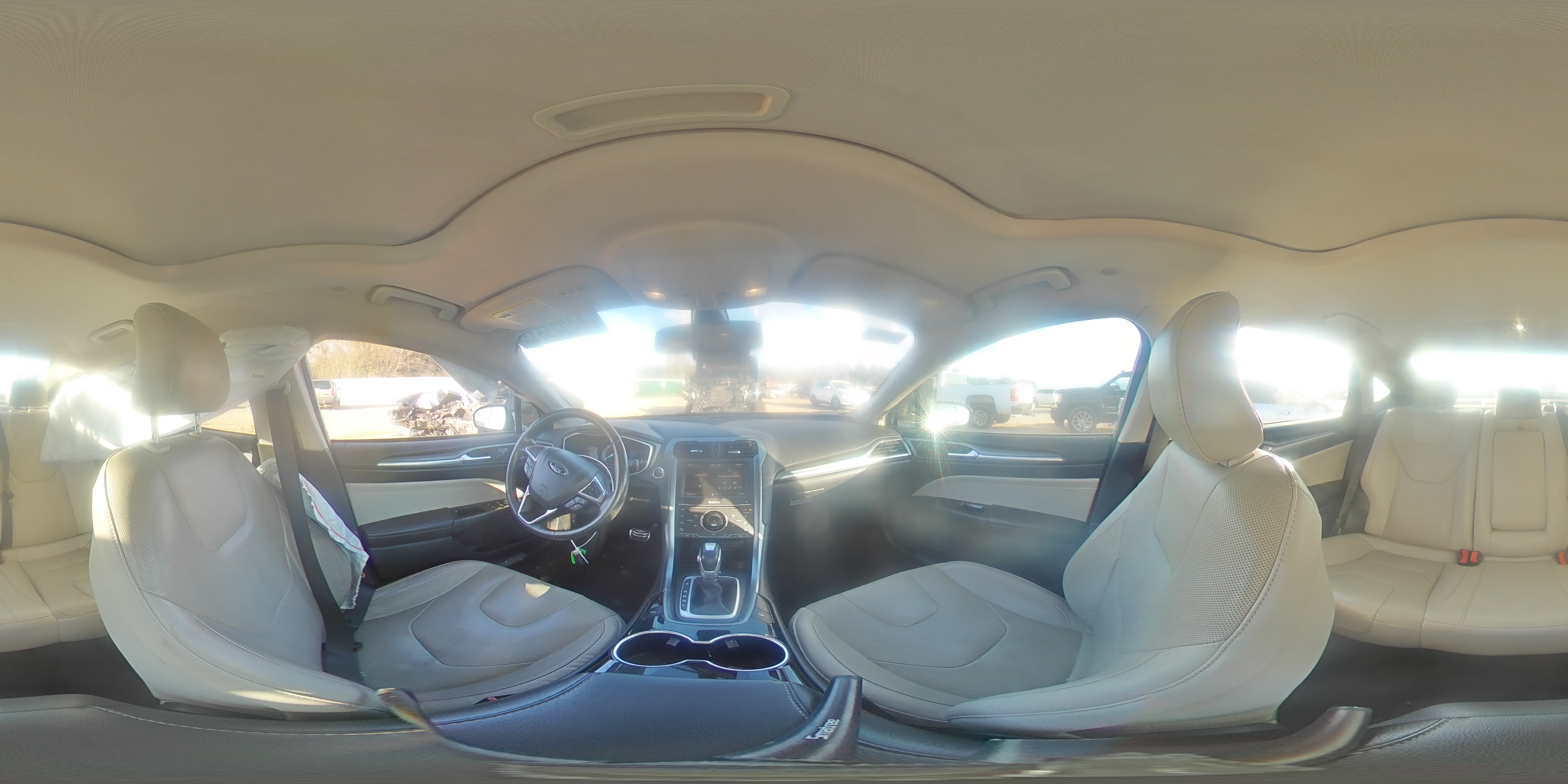 2015 Ford Fusion VIN 3FA6P0RU9FR172909 Copart auction photo, side damage thumbnail 13