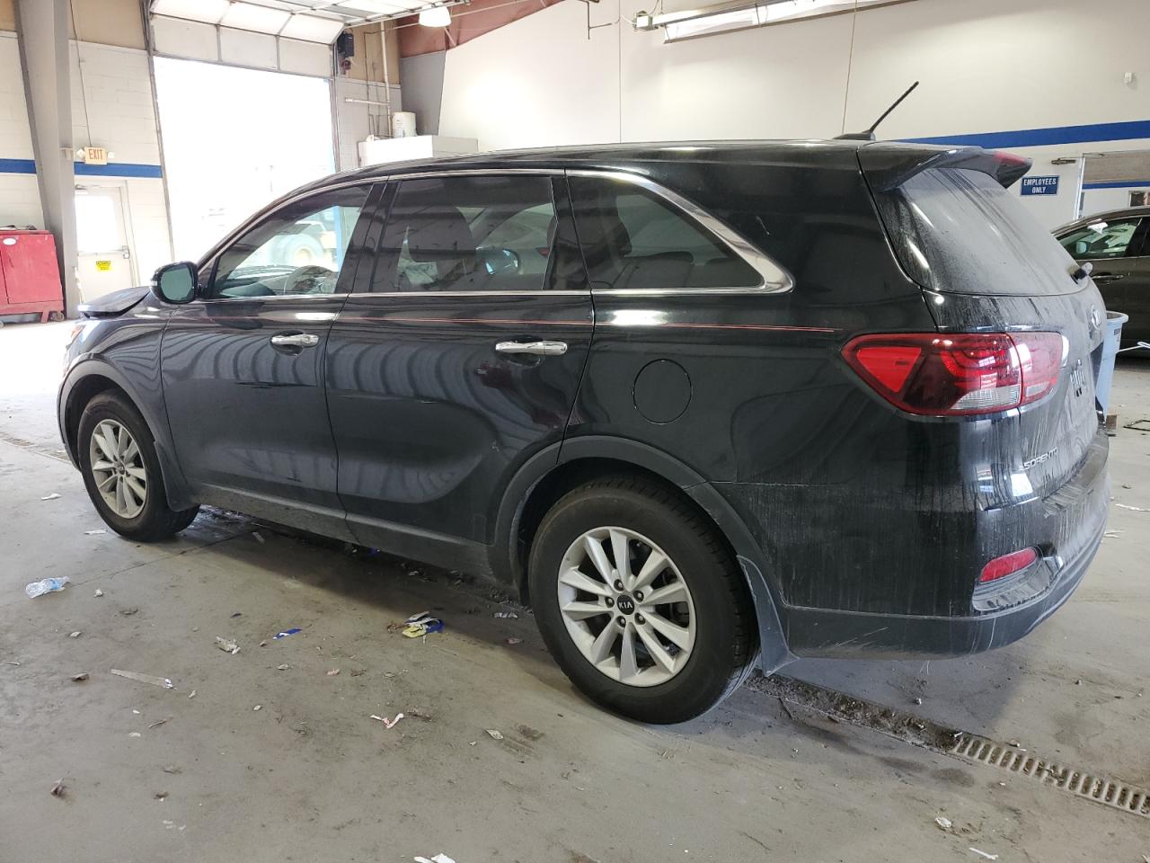 2019 KIA Sorento VIN 5XYPG4A35KG578554 Copart auction photo, front end damage thumbnail 2
