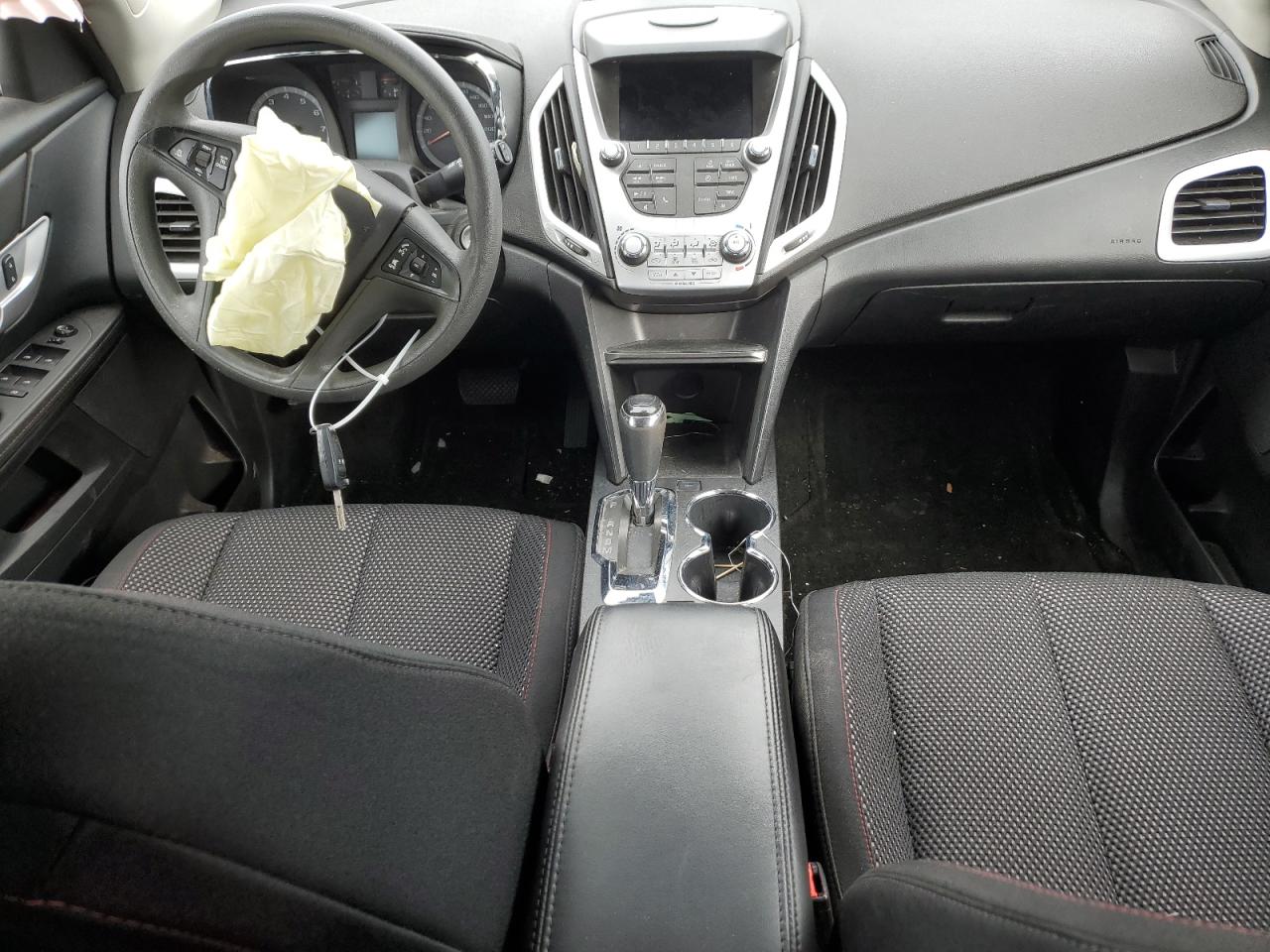 2017 GMC Terrain VIN 2GKFLSEK8H6160366 Copart auction photo, front end / side damage thumbnail 8