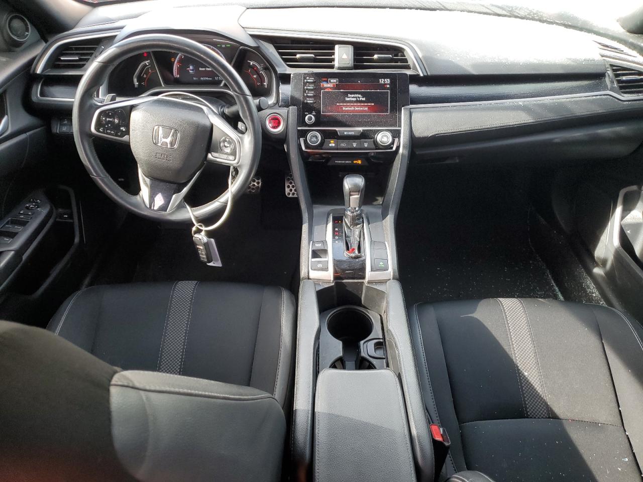 2020 Honda Civic VIN 2HGFC2F80LH536880 Copart auction photo, front end damage thumbnail 8