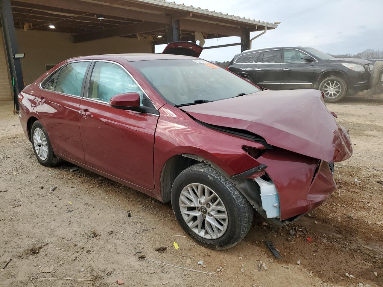 2017 Toyota Camry VIN 4T1BF1FK4HU690289 Copart auction photo, front end damage thumbnail 4