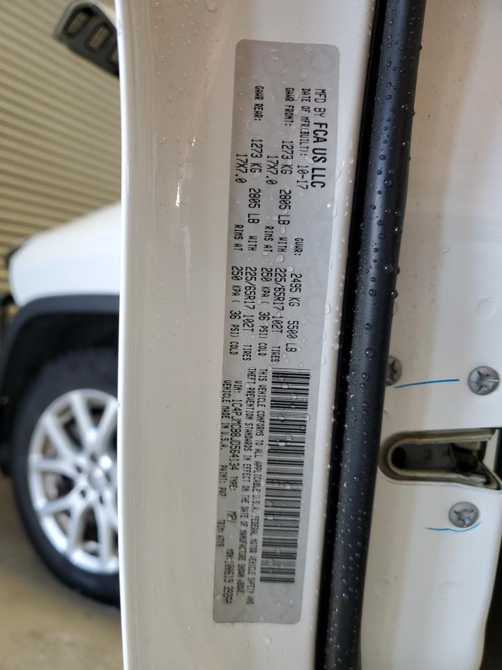 2018 Jeep Grand Cherokee VIN 1C4PJMCB8JD564134 Copart auction photo, front end / rear end damage thumbnail 14