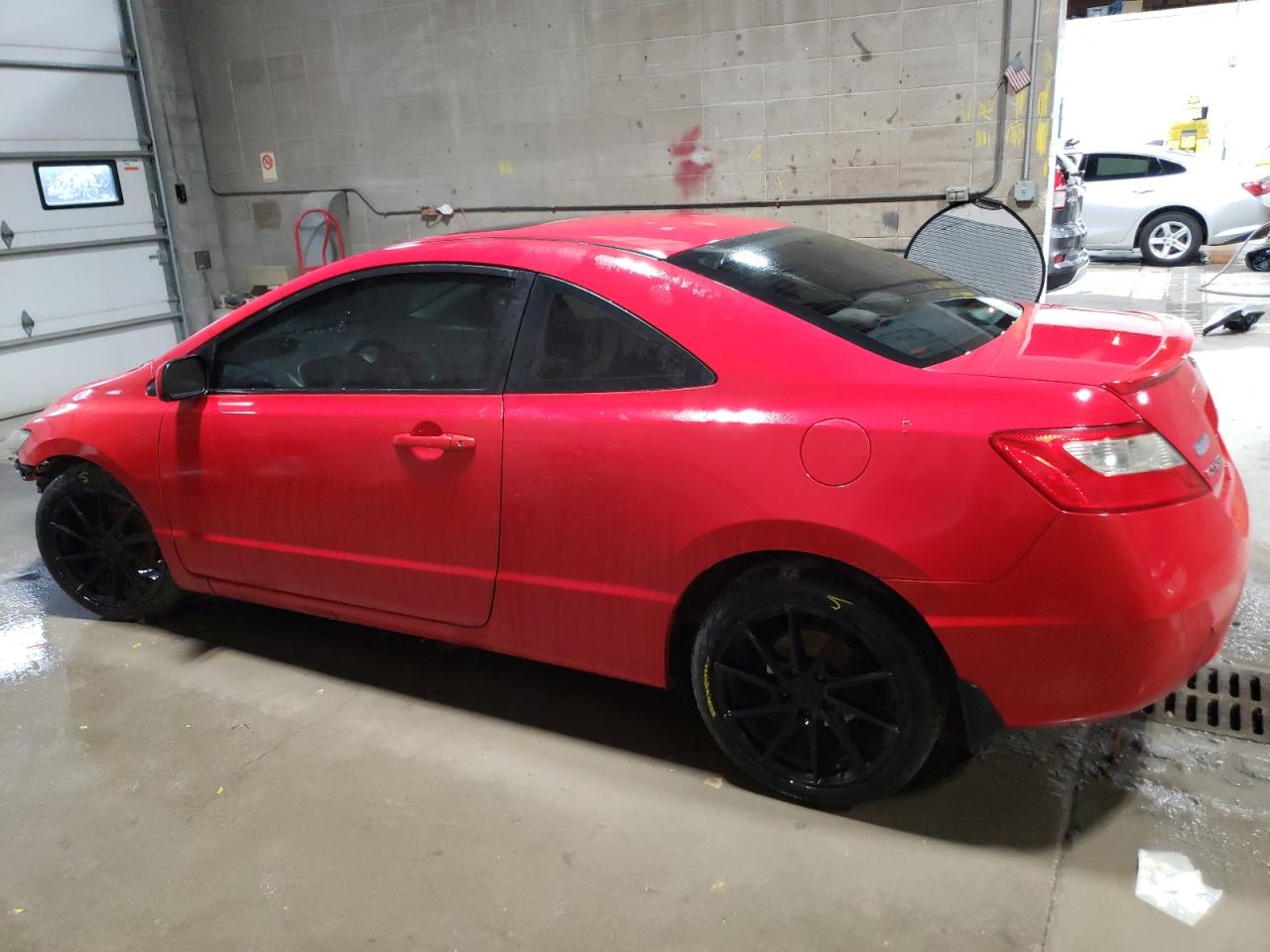 2009 Honda Civic VIN 2HGFG12819H503268 Copart auction photo, undercarriage / front end damage thumbnail 2