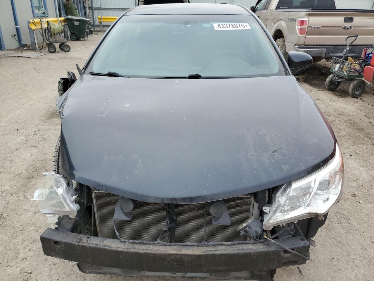2012 Toyota Camry VIN 4T1BF1FK8CU061000 Copart auction photo, front end / side damage thumbnail 5