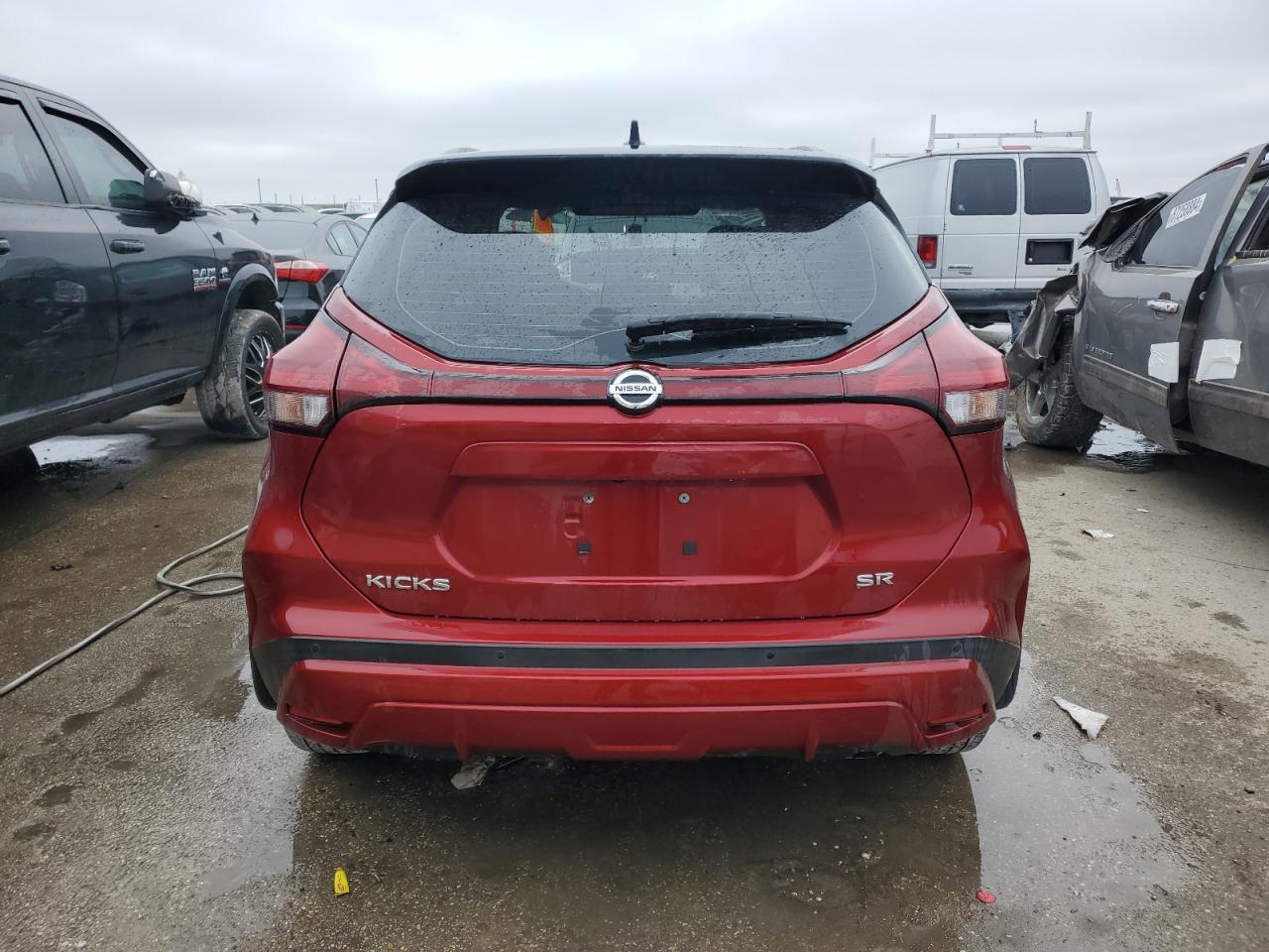 2021 Nissan Kicks VIN 3N1CP5DVXML505146 Copart auction photo, front end damage thumbnail 6