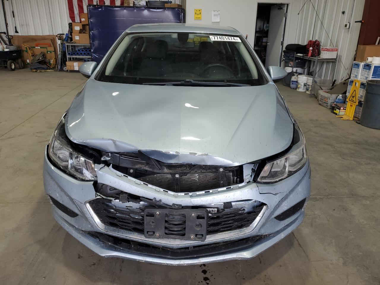 2017 Chevrolet Cruze VIN 1G1BC5SM5H7143941 Copart auction photo, front end damage thumbnail 5