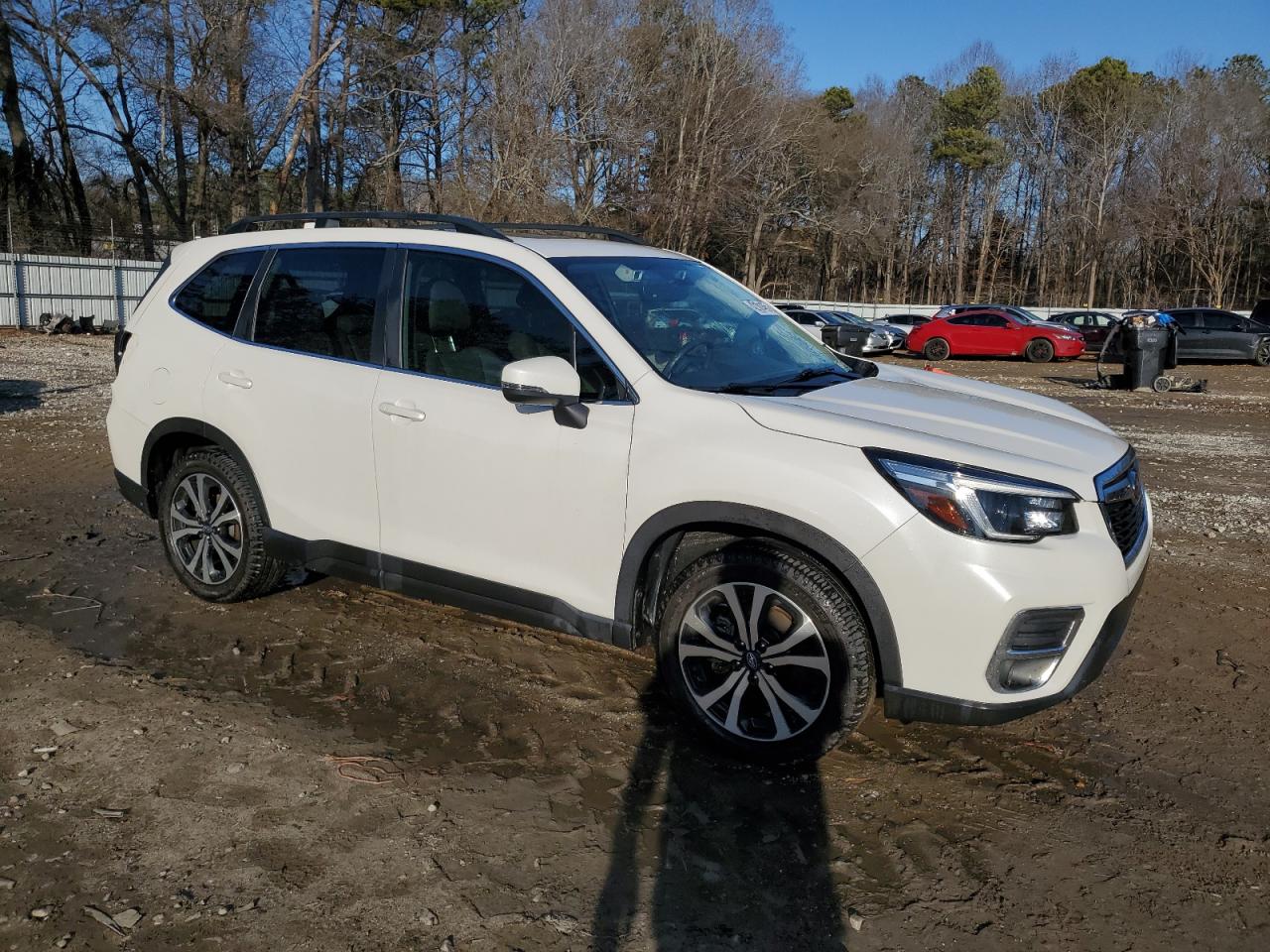 2021 Subaru Forester VIN JF2SKAUC2MH407520 Copart auction photo, side / rear end damage thumbnail 4