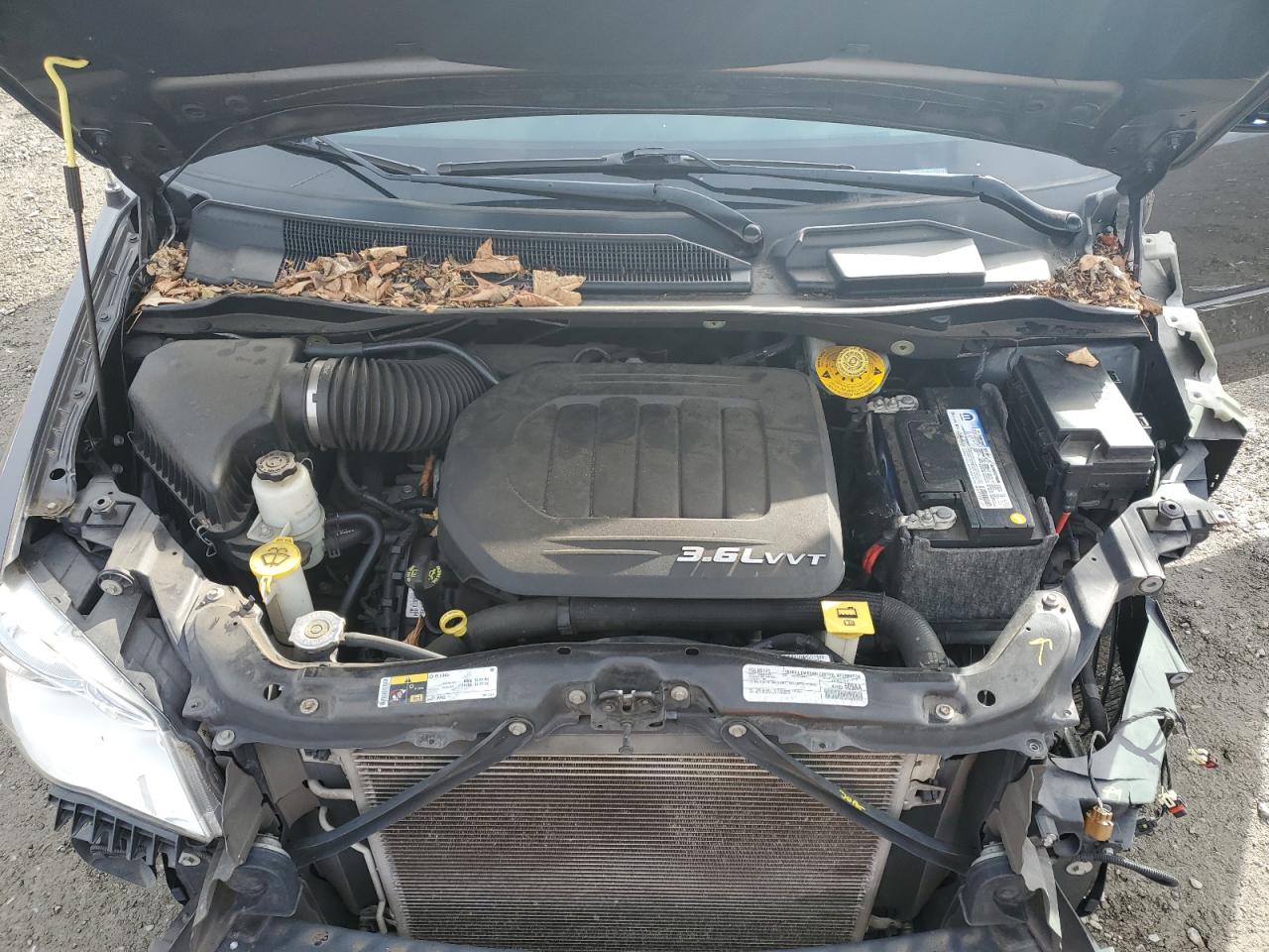 2016 Dodge Caravan VIN 2C4RDGCG8GR275810 Copart auction photo, front end damage thumbnail 12