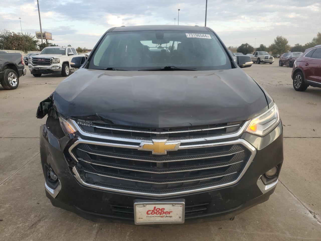 2019 Chevrolet Traverse VIN 1GNERHKW1KJ251366 Copart auction photo, rear end / front end damage thumbnail 5