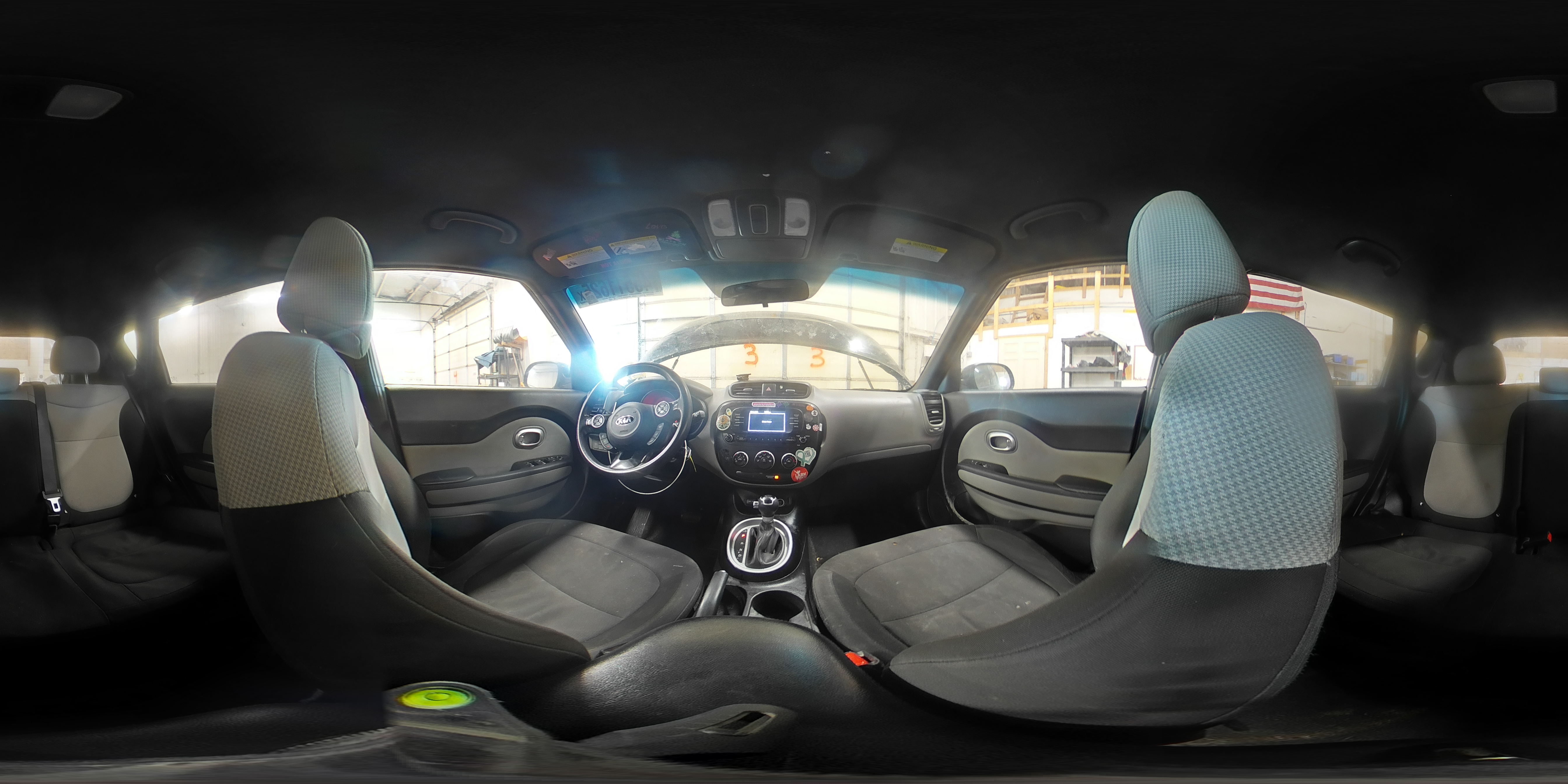 2018 KIA Soul VIN KNDJN2A21J7570308 Copart auction photo, front end damage thumbnail 13