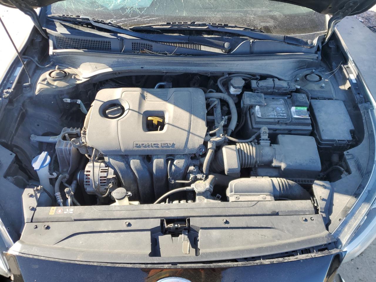 2020 KIA Forte VIN 3KPF24AD7LE142659 Copart auction photo, front end damage thumbnail 11