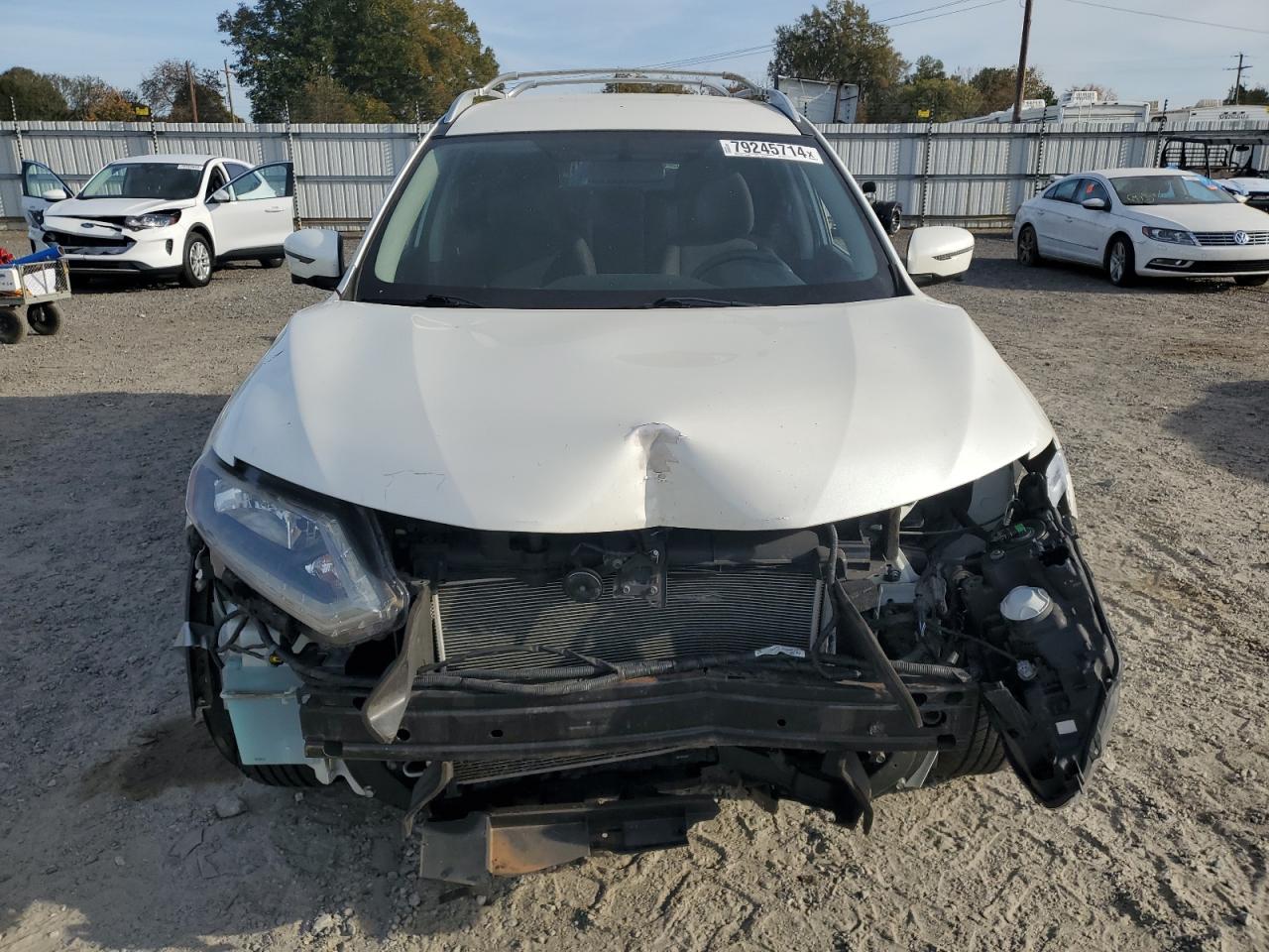 2016 Nissan Rogue VIN KNMAT2MV9GP717334 Copart auction photo, front end damage thumbnail 5