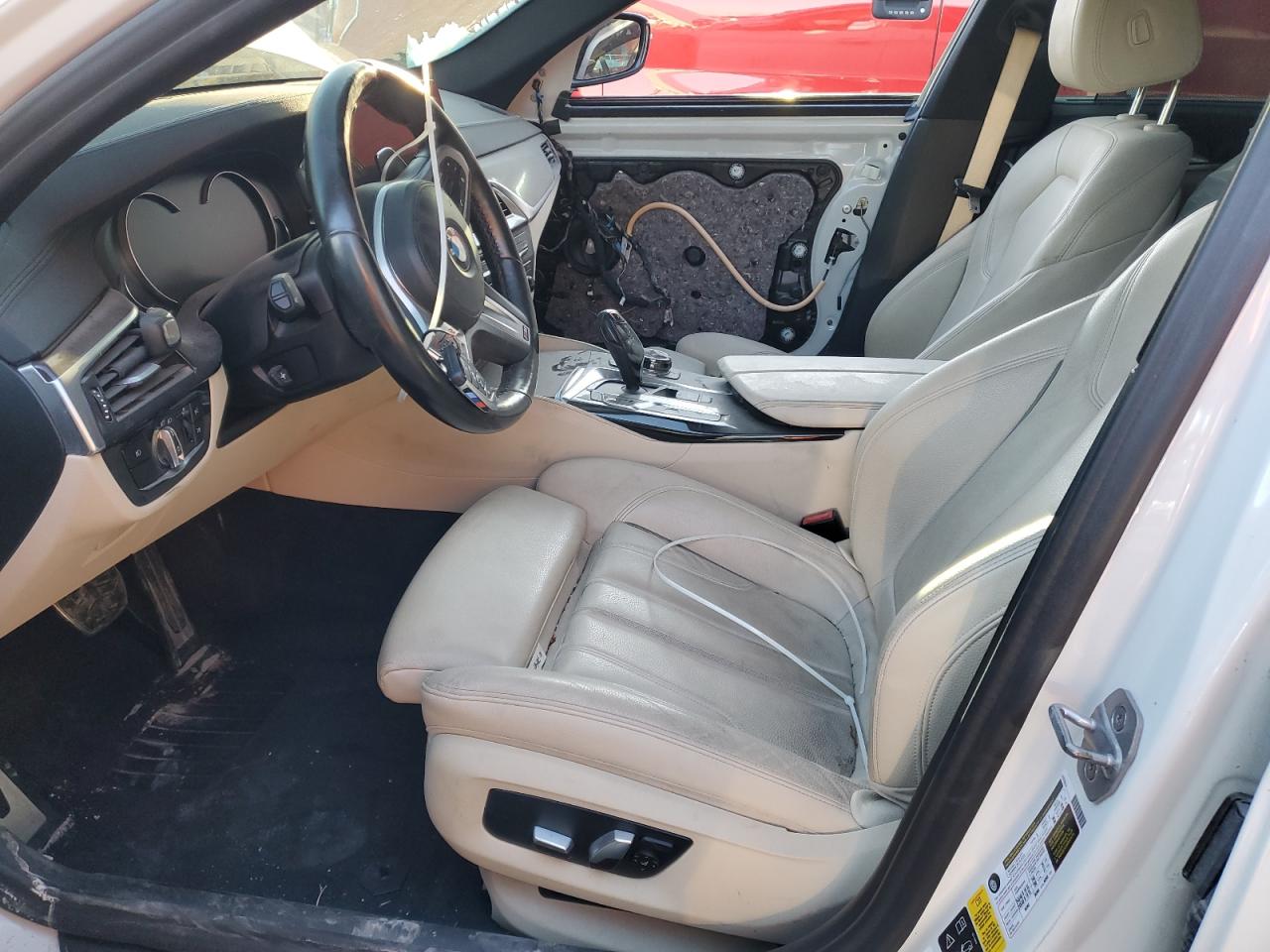 2018 BMW 5er VIN WBAJE7C5XJWC57493 Copart auction photo, all over damage thumbnail 7