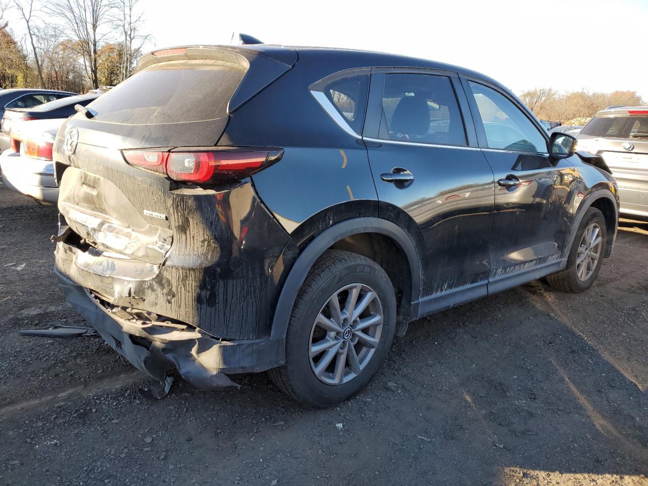 2022 Mazda CX-5 VIN JM3KFBBM3N0541089 Copart auction photo, front end / rear end damage thumbnail 3