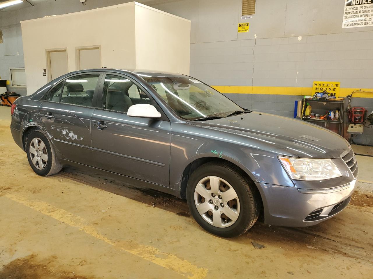 2010 Hyundai Sonata VIN 5NPET4AC6AH600796 Copart auction photo, side damage thumbnail 4