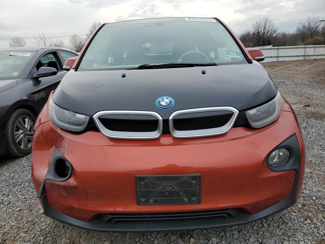 2014 BMW i3 VIN WBY1Z4C57EV273437 Copart auction photo, front end damage thumbnail 5