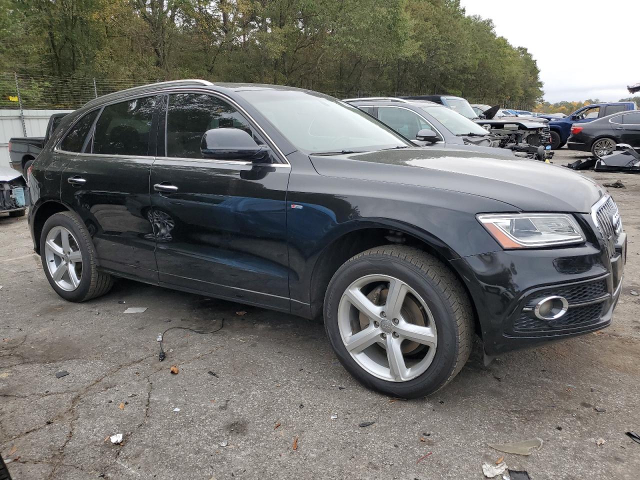 2017 Audi Q5 VIN WA1M2AFP7HA056622 Copart auction photo, side damage thumbnail 4