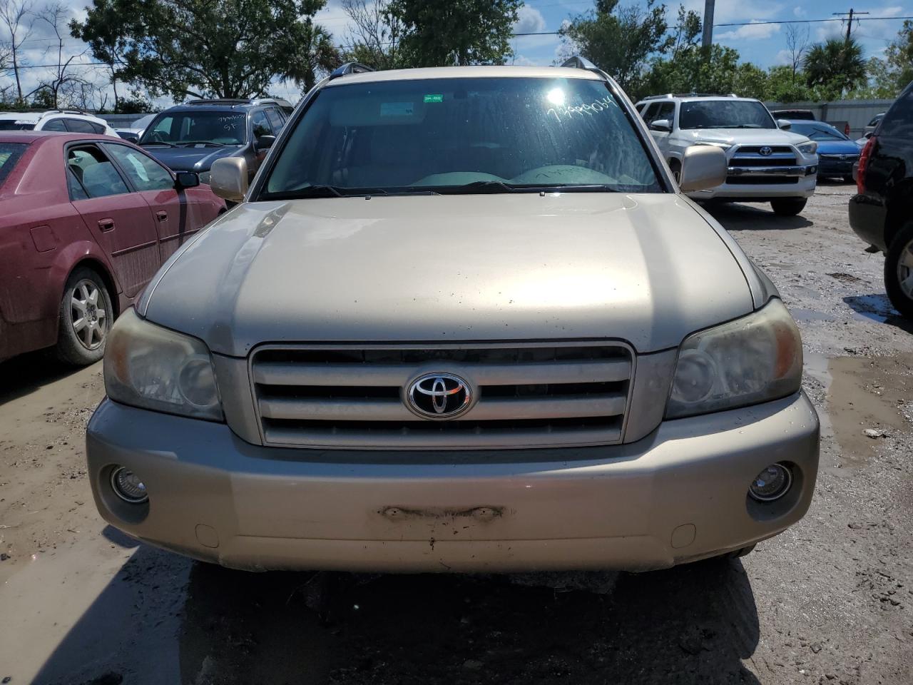 2006 Toyota Highlander VIN JTEDP21A460124325 Copart auction photo, water/flood damage thumbnail 5