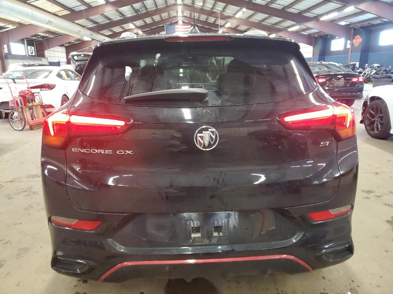 2021 Buick Encore VIN KL4MMFSLXMB128718 Copart auction photo, front end / minor dent/scratches damage thumbnail 6