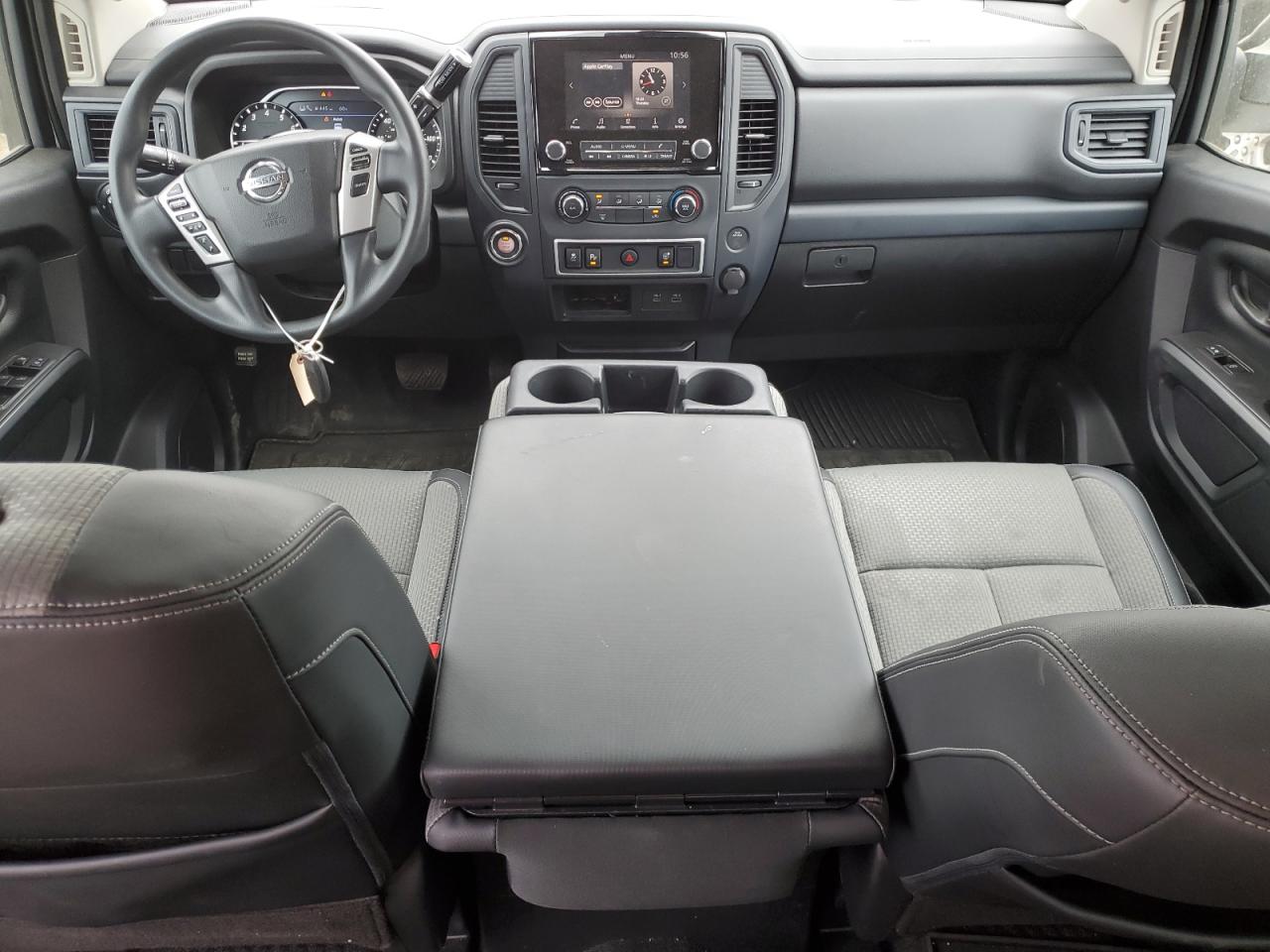 2021 Nissan Titan VIN 1N6AA1EE6MN520317 Copart auction photo, front end damage thumbnail 8