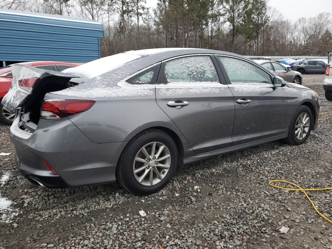 2018 Hyundai Sonata VIN 5NPE24AF0JH610964 Copart auction photo, rear end damage thumbnail 3