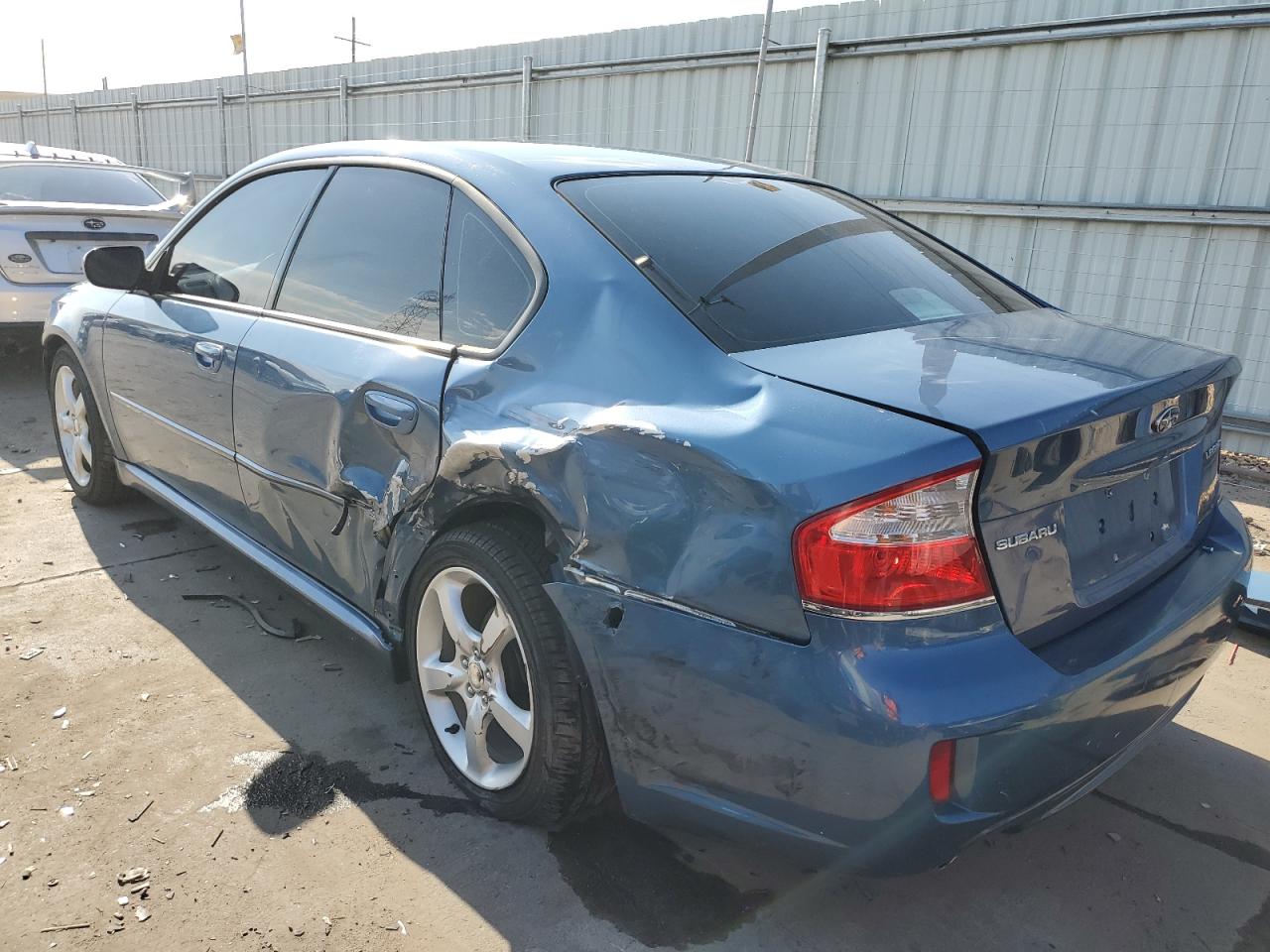 2009 Subaru Legacy VIN 4S3BL616097219129 Copart auction photo, rear end / front end damage thumbnail 2