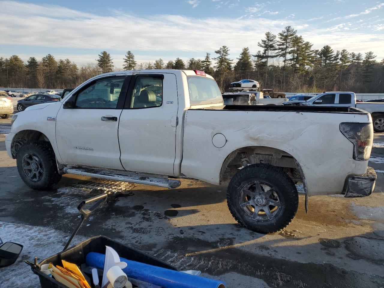 2012 Toyota Tundra VIN 5TFUY5F11CX213736 Copart auction photo, side damage thumbnail 2