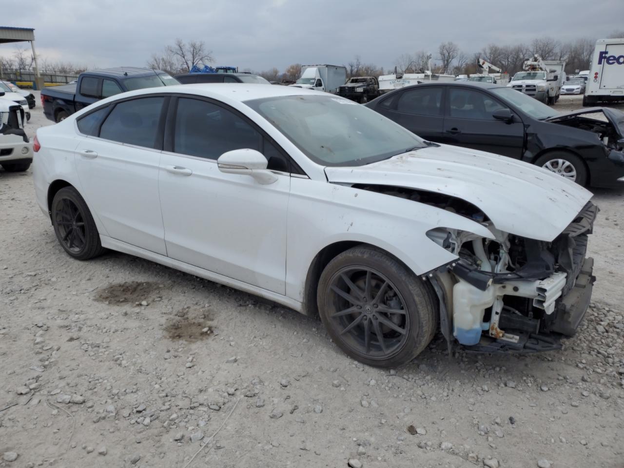 2016 Ford Fusion VIN 3FA6P0H74GR143900 Copart auction photo, front end / minor dent/scratches damage thumbnail 4