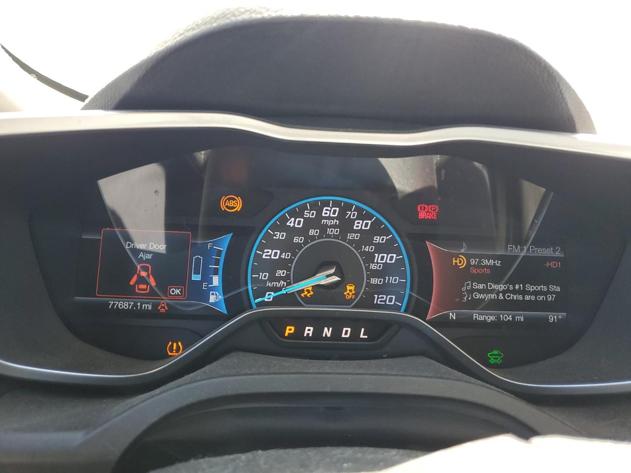 2017 Ford C-MAX VIN 1FADP5DU8HL103772 Copart auction photo, front end damage thumbnail 9