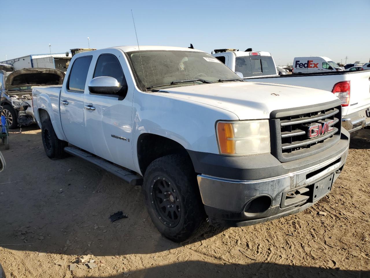 2009 GMC Sierra VIN 2GTEK13M991122667 Copart auction photo, hail damage thumbnail 4