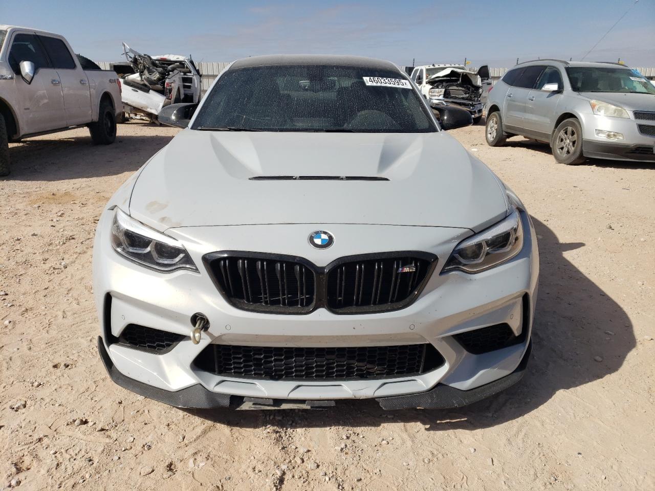 2020 BMW M2 VIN WBS1J3C00L7H42503 Copart auction photo, undercarriage / front end damage thumbnail 5