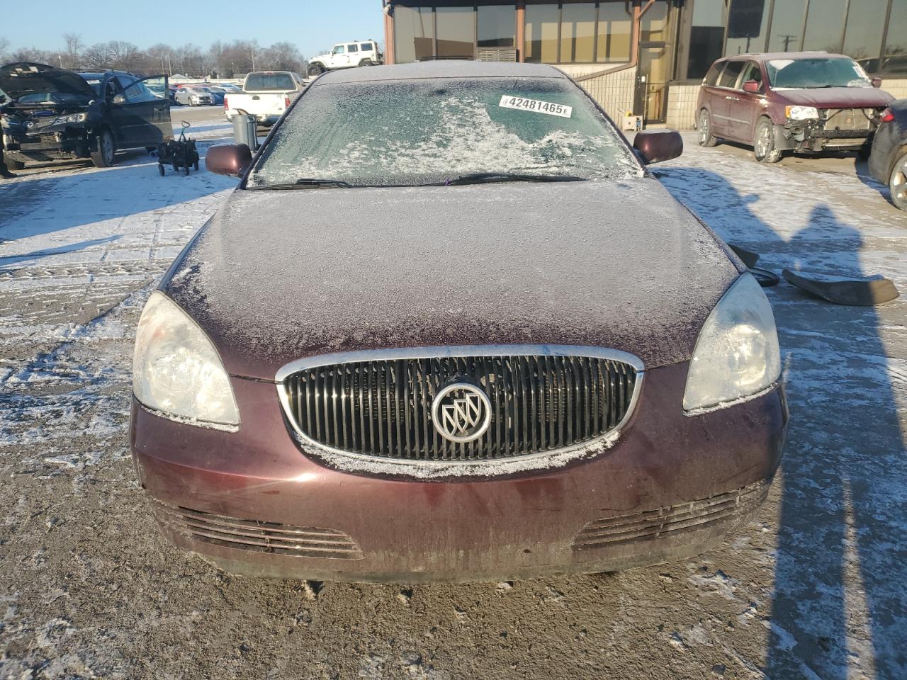 2006 Buick Lucerne VIN 1G4HD57276U154777 Copart auction photo, rear end / mechanical damage thumbnail 5